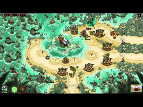 Видео: Kingdom Rush Vengeance (Безумец)  → 39. Акулий Риф