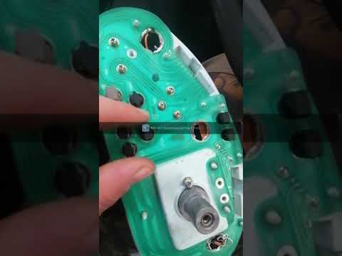 Видео: Ремонт подсветки приборки матиз