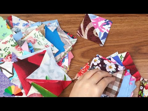 Видео: По всему дому собрала мелкие лоскутки, теперь рада вся семья DIY Мастер-класс