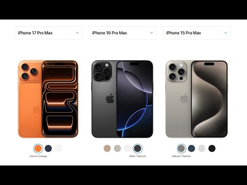 Видео: СРАВНЕНИЕ IPhone 17 PRO MAX / 16 PRO MAX / 15 PRO MAX !? / CТОИТ ЛИ МЕНЯТЬ ТЕЛЕФОН? / ЧТО ВЫБРАТЬ?
