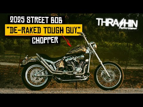 Видео: Сборка чоппера Harley-Davidson "De-Raked Tough Guy" 2025 года | Сборка байкера, выпуск 8 — видеоб...