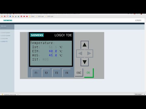 Видео: LOGO! Ver 8 Текстовый дисплей  Часть 3
