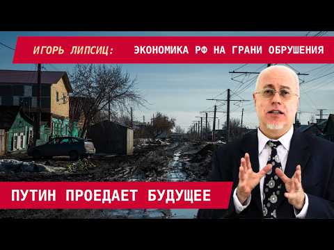 Видео: Игорь Липсиц: Экономика России на грани обрушения. Путин проедает будущее. Страна идёт к развалу