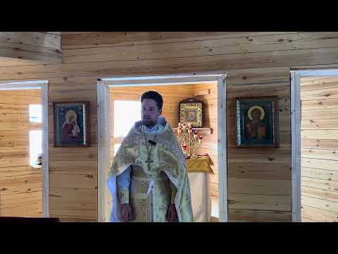 Видео: Воскресная проповедь.  священник Андрей Дорофейчев