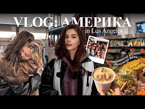 Видео: ВЛОГ: Я В АМЕРИКЕ | Лос-Анджелес, американцы, моя жизнь | Я получила ВИЗУ США? | Полина Денисова