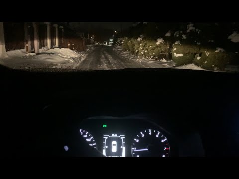 Видео: Китайцы смогли? Ночная прогулка по деревне зимой на НОВОМ Черри Тигго 4 про. Едет как Мерседес?..)))
