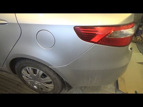 Видео: Как снять задний бампер, Kia Rio III.