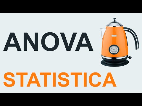 Видео: ANOVA дисперсионный анализ STATISTICA #05 | СТАТИСТИКА STATISTICA