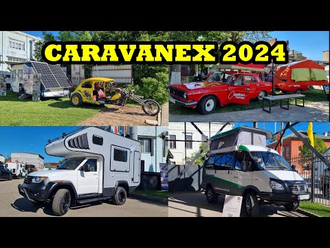 Видео: Выставка Caravanex Караванекс 2024  Автодома, жилые модули, прицепы