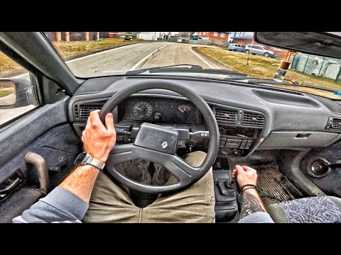 Видео: 1998 Renault 19 1.4 MT - ТЕСТ-ДРАЙВ ОТ ПЕРВОГО ЛИЦА