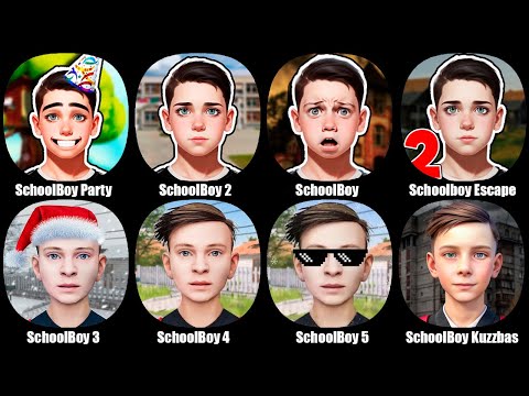 Видео: Подборка игр Скулбой Раневей,Schoolboy Escape 2,SchoolBoy Runaway,Вечеринка Пацана без Тимохи
