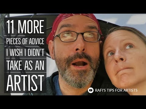 Видео: Еще 11 советов, которые я, как художник, не хотел бы слушать