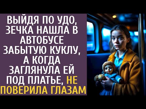 Видео: Выйдя по УДО, зечка нашла в автобусе забытую куклу, а заглянув ей под платье, не поверила глазам