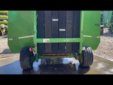 Видео: Пресс подборщик John Deere 550 N 3178
