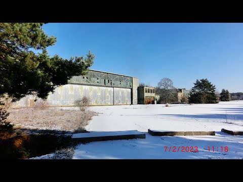 Видео: ГСВГ. Аэродром Аltes Lager,вокруг ангаров к узлу связи по Kastanienallee  7.02.2023