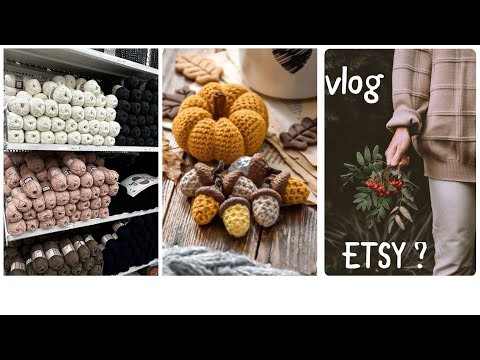 Видео: Vlog 128 / Кардиган в клетку / Что с ETSY ?