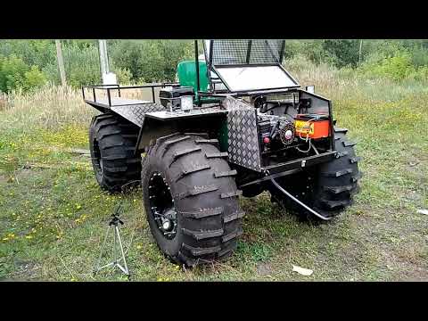 Видео: Качаем шины от глушителя на каракате