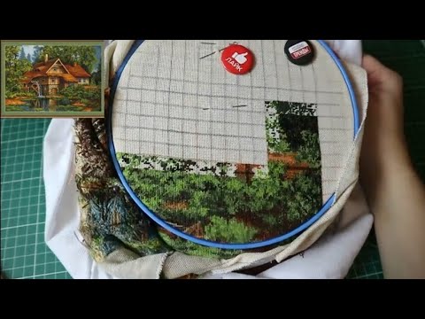 Видео: ВЫШИВКА КРЕСТИКОМ И НЕ ТОЛЬКО/"ПАРА ПТИЦ","МЕЛЬНИЦА В ЛЕСУ","БЕЛОЧКИ "/АННА АНАНЧИК