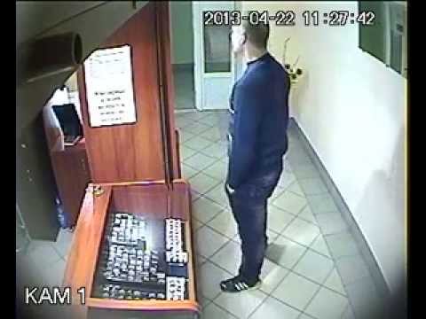 Видео: Дерзкая кража в ювелирном отделе  ТЦ "БАМБУК" г. Курахово