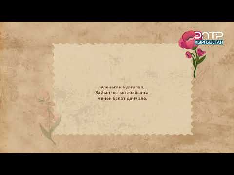 Видео: Арстанбек Булаш уулунун асыл ойлору