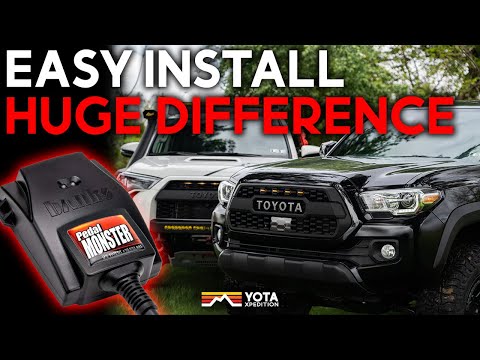Видео: Установка и реакция Tacoma и 4Runner Pedal Monster | Yota X