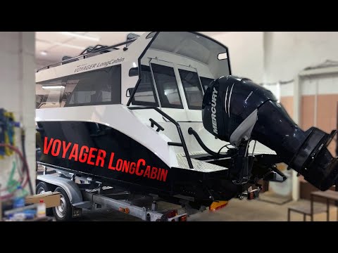 Видео: VBOATS VOYAGER LongCabin очередной проект в нашей мастерской LegendFishPro завершен.