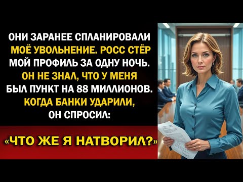 Видео: Отдел кадров уволил меня за ложные отчёты — я превратил доказательства в месть за 88 млн