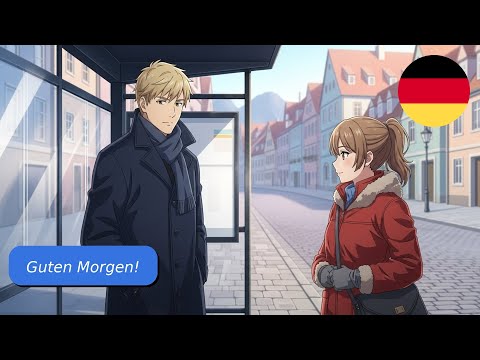 Видео: 10 простых диалогов на немецком A1 A2 На автобусной остановке
