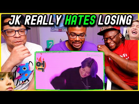 Видео: Чонгук *ненавидит* проигрывать в чём-либо РЕАКЦИЯ (Уморительно, СЕМЬЯ😂)