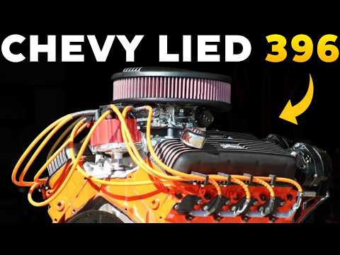 Видео: Шокирующая правда о запрещенном Chevrolet 396 двигателе Big Block!
