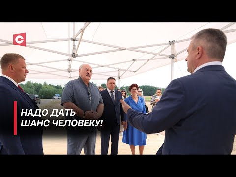 Видео: Лукашенко прямо в поле назначил нового руководителя! Поручения Президента по уборочной