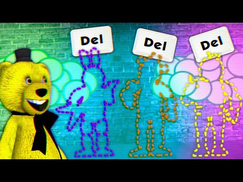 Видео: FNAF ЧТО БУДЕТ ЕСЛИ УДАЛИТЬ ВСЕХ АНИМАТРОНИКОВ во ФНАФ ???