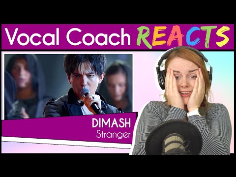 Видео: Vocal Coach reacts to Dimash - STRANGER (New Wave / Новая Волна 2021)