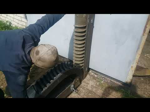 Видео: Опалубка для бетонной винтовой сваи