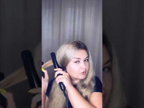 Видео: Урок : как идеально выпрямить волосы с помощью утюжка!