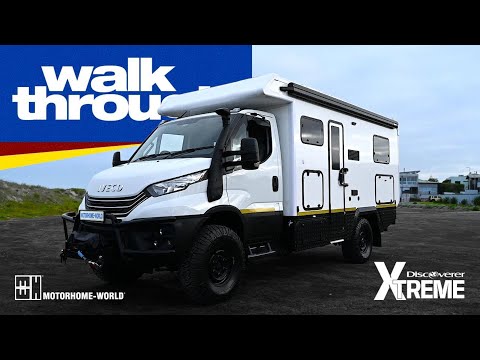 Видео: Пошаговое руководство | Discoverer Xtreme 857 | Роскошный полноприводный IVECO Overlander