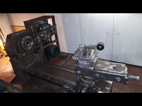 Видео: Самодельный токарный станок .  Привод станка.