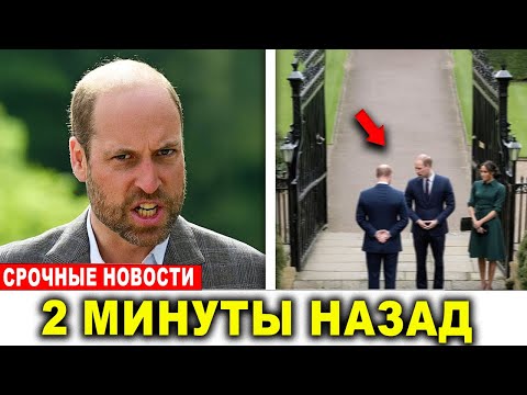 Видео: Гарри и Меган в ужасе: Уильям сделал самый мощный шаг в истории