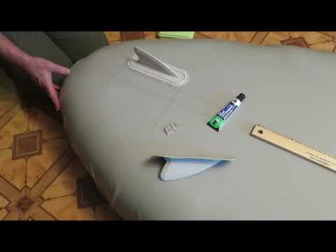 Видео: Как наклеить плавник-стабилизатор