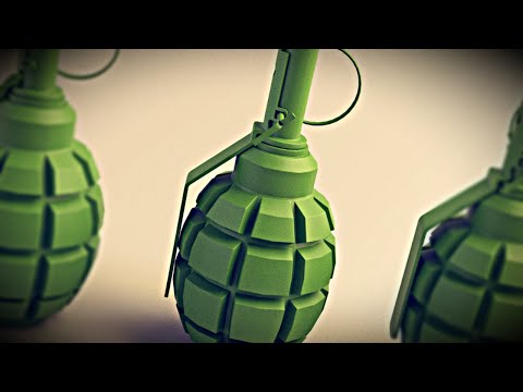 Видео: Создание реалистичной модели гранаты Ф-1 в Blender!