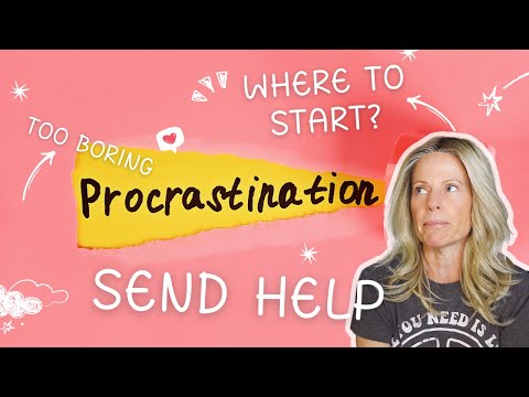 Видео: Начало работы + СДВГ — почему нам трудно приступить к работе