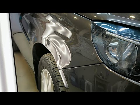 Видео: Paintless Dent Repair  MasterVmyatin40  Все этапы ремонта  сложной вмятины на крыле. #pdr