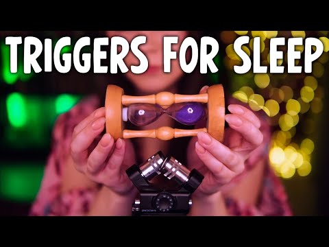 Видео: АСМР Триггеры Для Сна 💎 Тк тк, Кисточки, Перчатки, Звуки волос, Массаж ушек, Звуки рук и другое