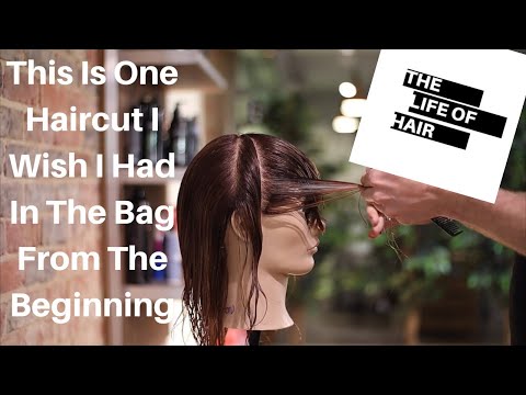 Видео: Стрижка «Шэг» с волчьей стрижкой Видал Сассун — длинная градуировка