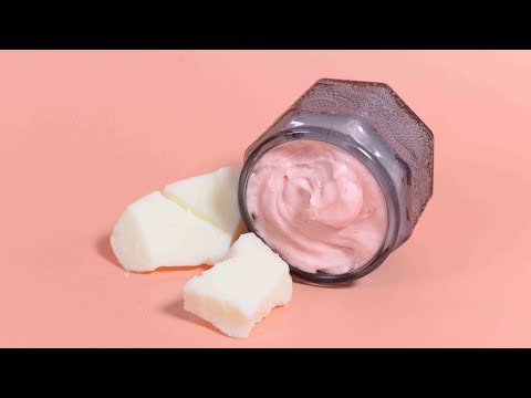 Видео: Делаем мусс из масла ши. Мастер-класс.