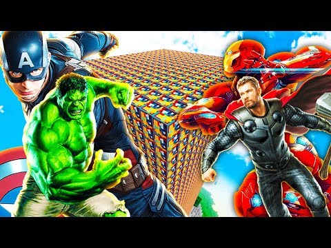 Видео: МСТИТЕЛИ БЛОК БИТВА СУПЕРГЕРОИ ЛАКИ БЛОКИ ЖЕЛЕЗНЫЙ ЧЕЛОВЕК И ВОЛОДЯ В МАЙНКРАФТ