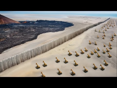 Видео: Они Выливали Миллиарды Тонн Солёной Воды на Вулкан в Течение 160 Дней