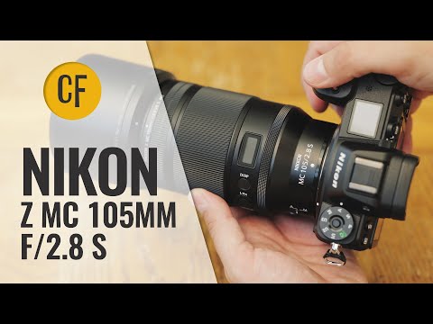 Видео: Обзор объектива Nikon Z MC 105mm f/2.8 VR S с примерами
