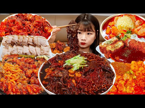 Видео: Sub)Real Mukbang- Празднование 900 000 подписчиков!Но сегодня я болен😭 Кулинария и Мукбанг Сборник🔥