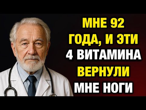 Видео: ЭТИ 4 ВИТАМИНА ВЕРНУЛИ МНЕ НОГИ! Я СНОВА ХОЖУ БЕЗ БОЛИ — ПРОСТАЯ ПРАВДА ПОСЛЕ 70